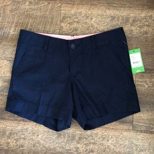 NEW Lilly Pulitzer Navy Callahan Shorts